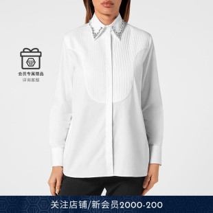 衬衫 PHILIPP 竖折长袖 女士经典 PLEIN