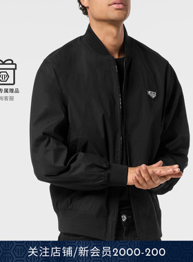 PHILIPP PLEIN 2025秋冬男士经典徽标夹克外套棒球服