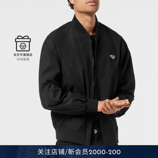 经典 2025秋冬男士 徽标夹克外套棒球服 PLEIN PHILIPP