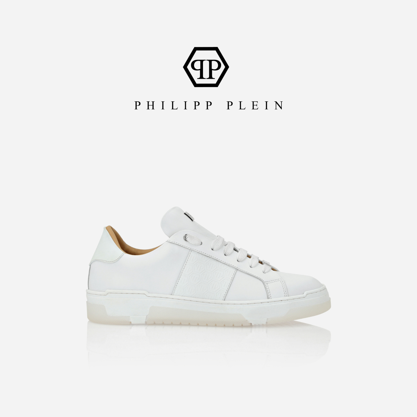 PHILIPP PLEIN 2025年夏男女同款Monogram低帮板鞋