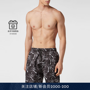 Skull&Bones泳裤 男士 PLEIN PHILIPP