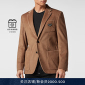 PHILIPP 外套秋冬 灯芯绒西装 PLEIN 男士