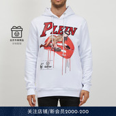 饰连帽运动衫 PHILIPP 卫衣 经典 装 PLEIN 男士