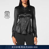 PHILIPP 休闲衬衫 PLEIN 女士黑色时尚