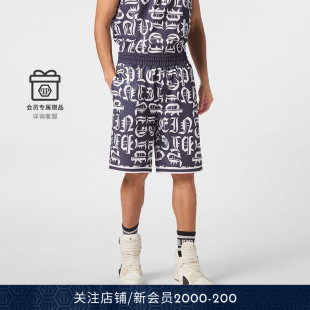 PLEIN 运动短裤 男士 Plein篮球裤 Gothic PHILIPP