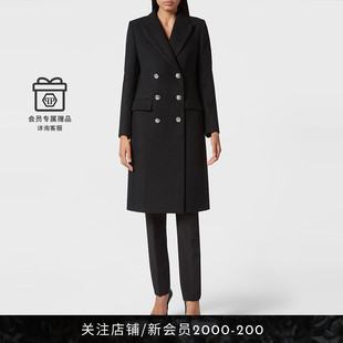 PHILIPP 大衣 PLEIN 女士双排扣长款