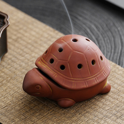 陶瓷乌龟茶宠盘香炉家用