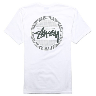 tee dot 17ss 复古徽章男女同款 T恤 Stussy 潮牌圆领短袖 vintage