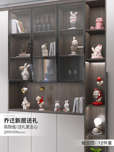 酒柜一套家庭装饰装饰品客厅入口电视柜办公室无障碍豪华大气餐具