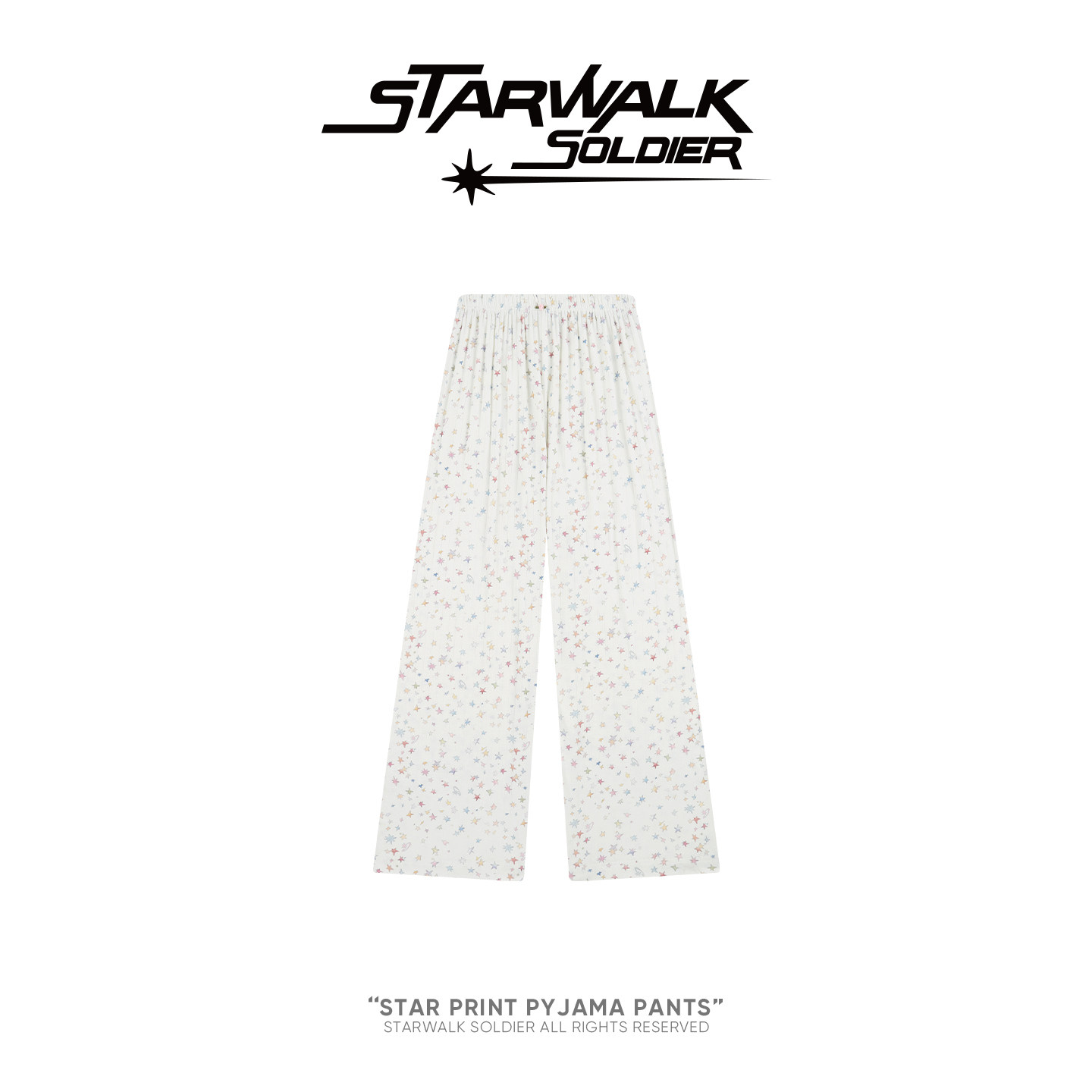 STARWALKSOLDIER*彩色流星居家"休闲裤"宽松坠感慵懒风舒适遛弯裤