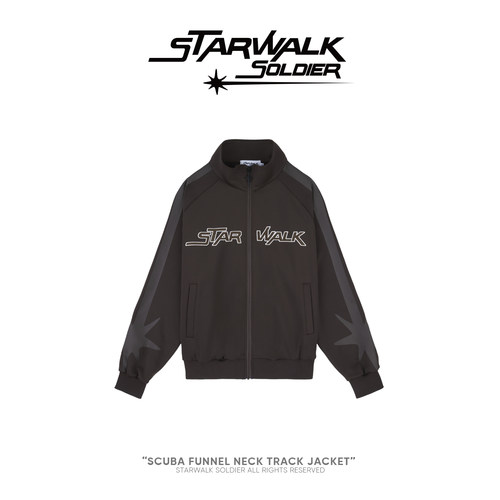 starwalk宽松潮流运动运动开衫