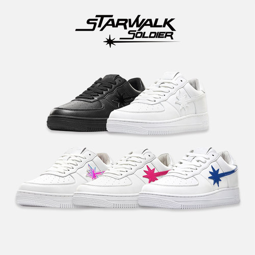 STARWALK SOLDIER流星鞋低帮百搭拼色男女运动休闲小众设计板鞋潮