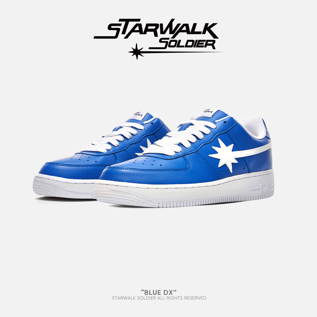 STARWALK BULE DX 蓝色流星低帮休闲运动鞋