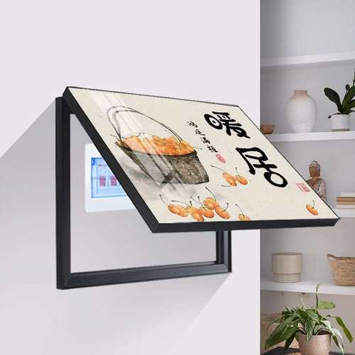 电表箱装饰画免打孔挂画