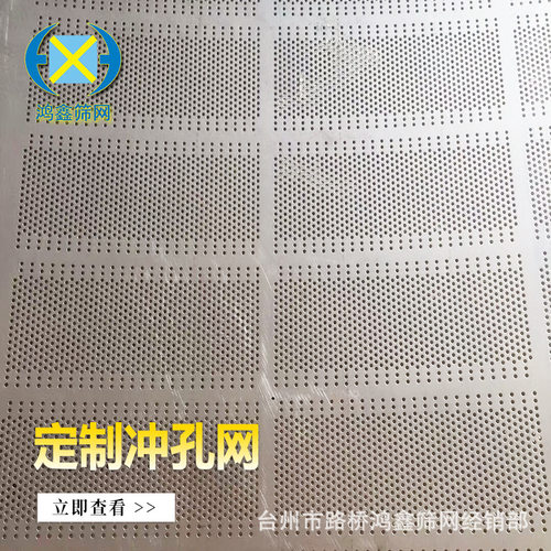 不同孔形金属网片 圆形孔冲孔网片 汽车喇叭网片