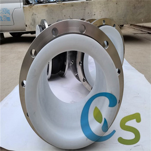 304不锈钢四氟橡胶接头 橡胶膨胀节 化工用聚四氟乙烯橡胶软连接