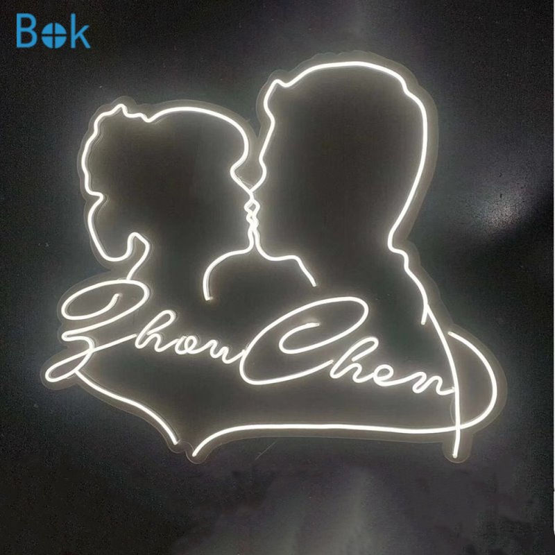 工厂现做速发婚庆装饰氛围造型霓虹灯造型自定义款式图案霓虹灯