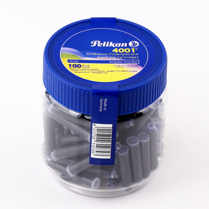 包邮德国Pelikan百利金100支瓶装墨水胆墨囊钢笔水欧标通用墨胆,模玩/动漫/周边/娃圈三坑/桌游,文化/体育周边,淘宝优惠券,粉丝福利购,淘宝优惠卷