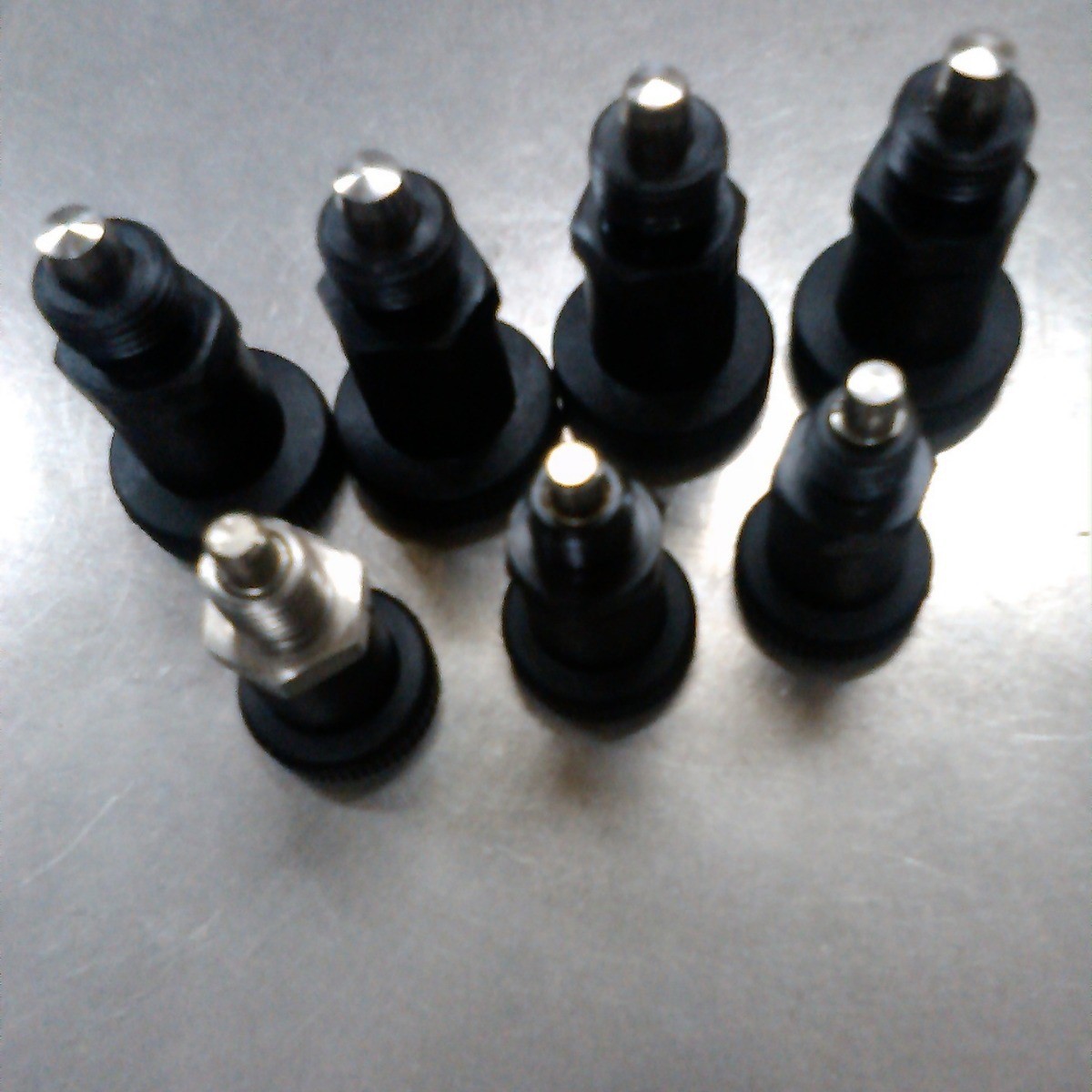 细牙弹簧销/拉销/定位销（带卡槽）分度销 M12*1.5  M16*1.5