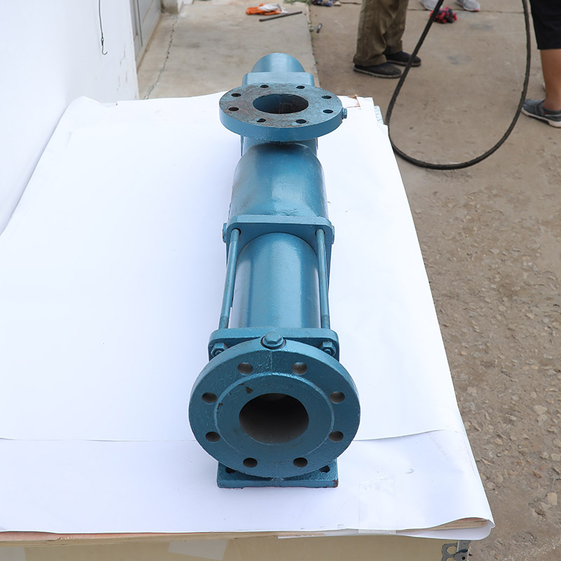 原油输送泵E2R236-V-W201单螺杆泵丁青橡胶,螺杆1Cr18Ni9Ti