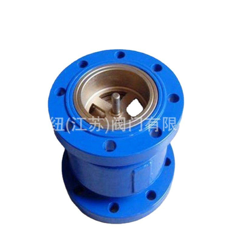 法兰梭式止回阀_HM11XHM41XHC41X弹性消声止回阀