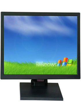 17寸四线电阻触摸显示器五线电阻屏VGA HDMI高清液晶显示器T170B