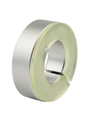 替米SCD SCSPD带聚氨酯铝制开口型固定环分离型钢制发黑标准型