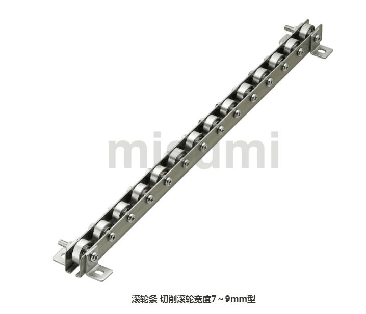 怡合达QJA系列滚轮条米思米CRON2 3 4 5 6 7 8 9 10-33钢型流利条