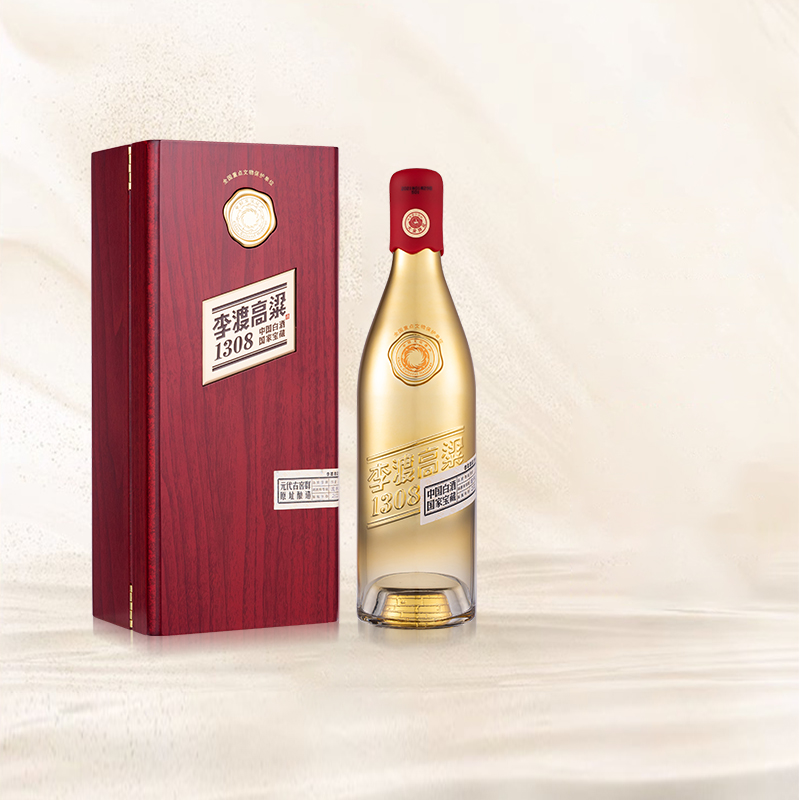 李渡高粱1308白酒52度500ml