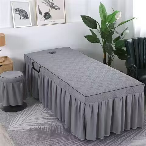 美容床罩枕套两件套美容床按摩床配套单床罩美容院理疗推拿洗头床