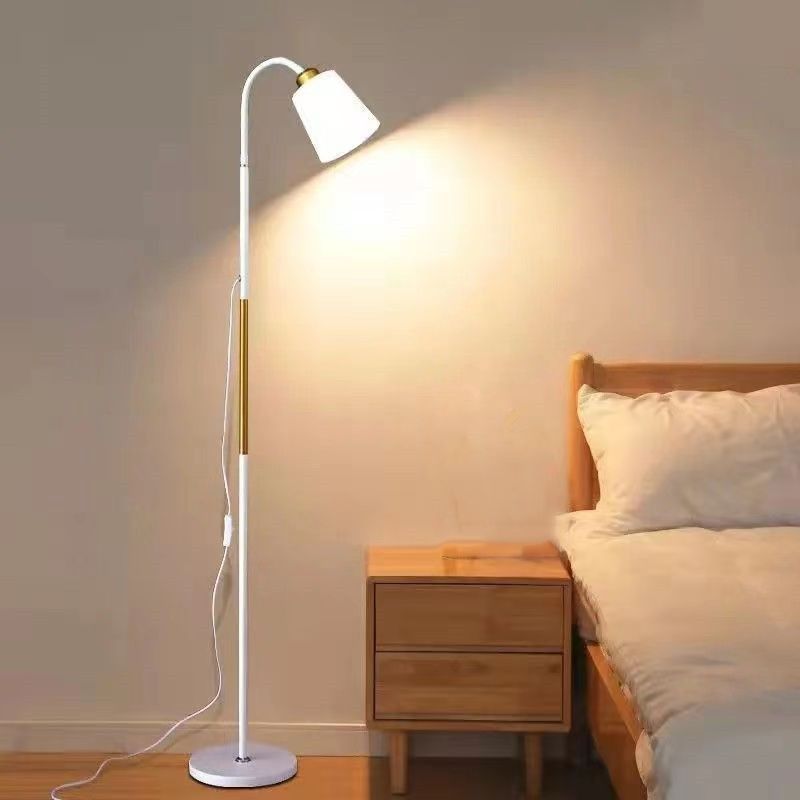 精致ins网红落地灯北欧风格简约美式风百褶设计与可调灯光轻松打