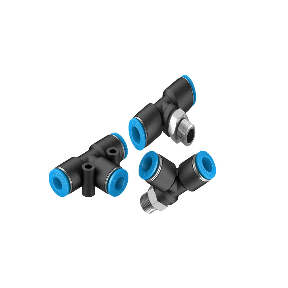 费斯托T型快插接头QTL/QT-G1/4-1/8-3/8-4-6-8-10-12-议价