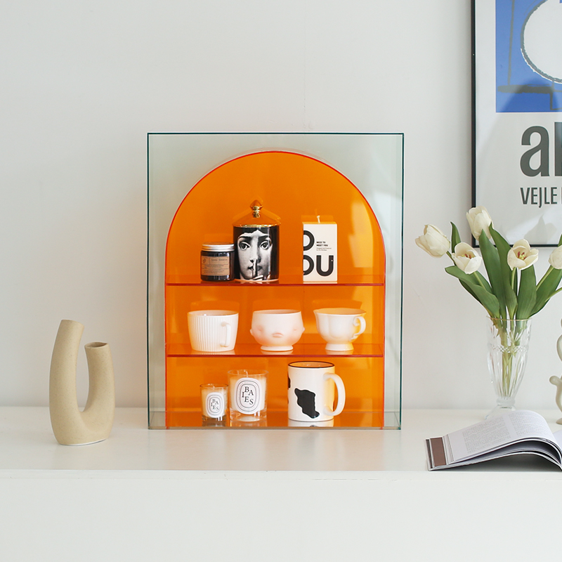 空之喵喵亚克力杯子香薰收纳架