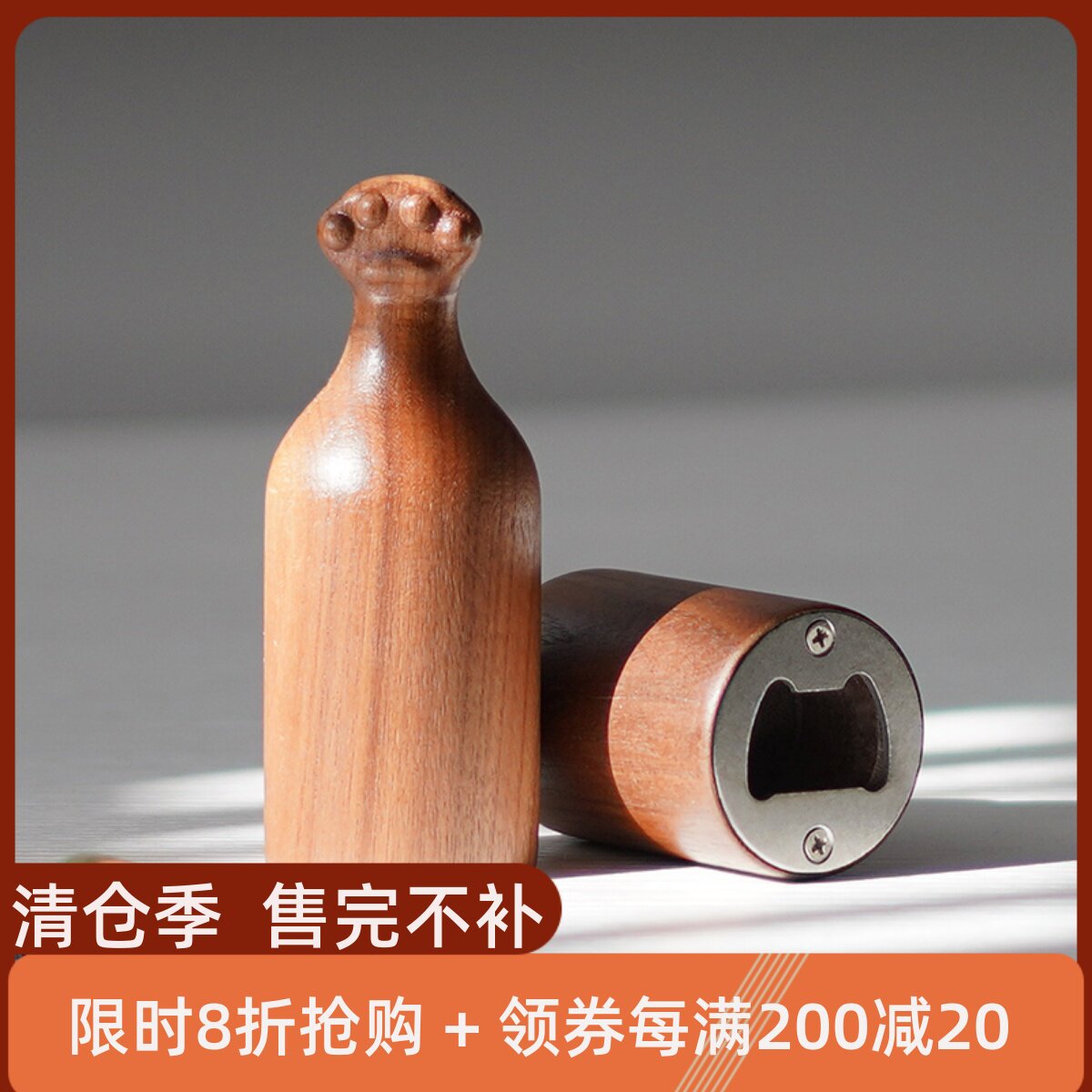 [空之喵喵]啤酒开瓶器开盖起子创意猫爪启瓶器开酒器实木家用摆件|msdalam kategori pinggan mangkuk, Flagon/Wineglass/Wine, pembuka - dari Buy2taobao.com untuk memberikan perkhidmatan ejen Taobao profesional membeli