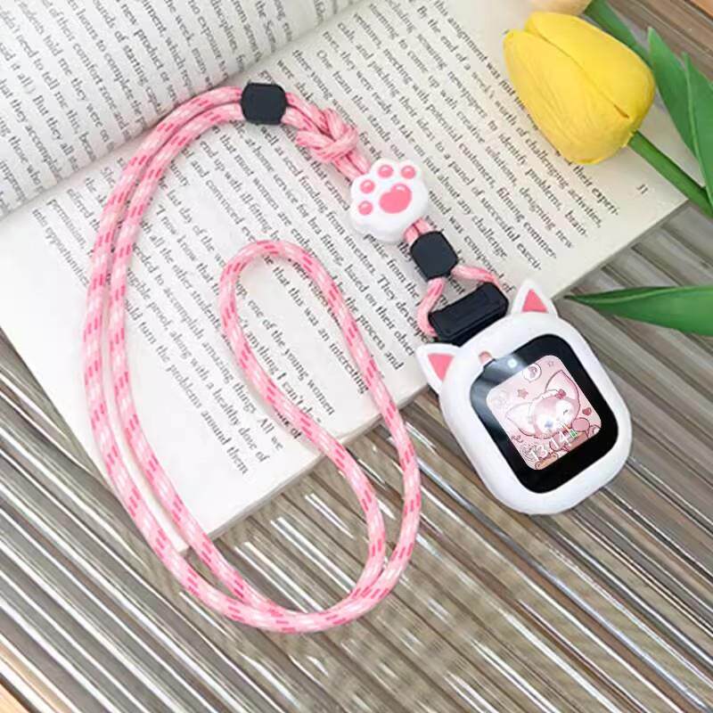 适用米兔C7A儿童智能电话手表6C男女挂脖套5C简单款4C保护壳表链