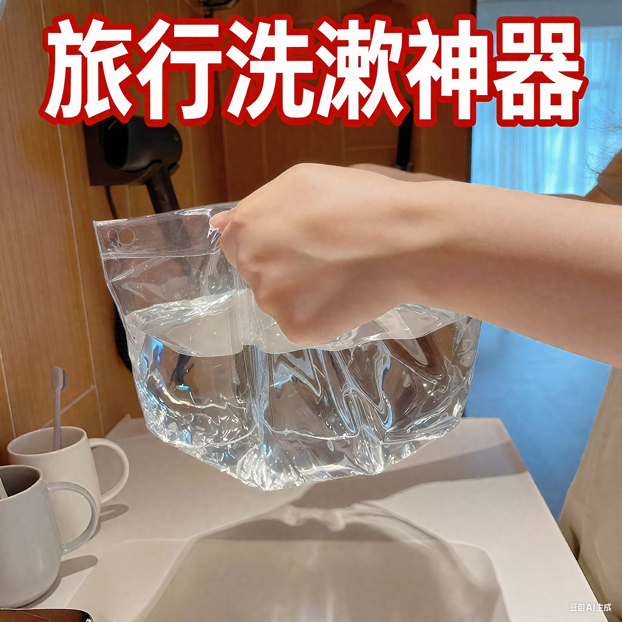 【旅行神器】折叠洗衣盆加厚款