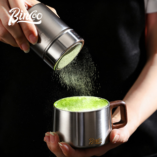 Bincoo撒粉器咖啡粉抹茶可可粉细砂糖粉筛筒厨房烘焙工具撒粉神器