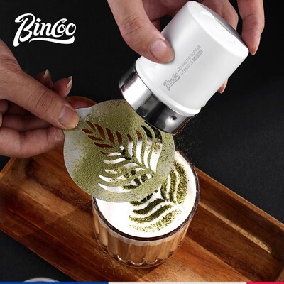 Bincoo撒粉器咖啡粉抹茶可可粉细砂糖粉筛筒厨房烘焙工具撒粉神器