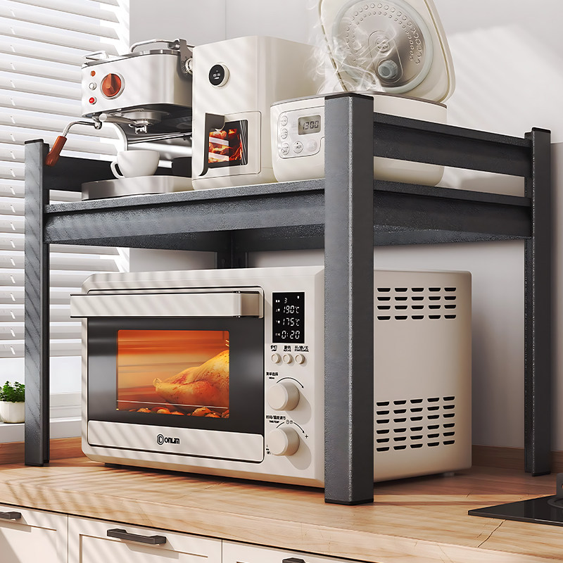 厨房置物架微波炉架子家用台面专用多功能放烤箱电饭锅一体收纳架,厨房/烹饪用具,厨房置物架/置物柜/角架,淘宝优惠券,粉丝福利购,淘宝优惠卷