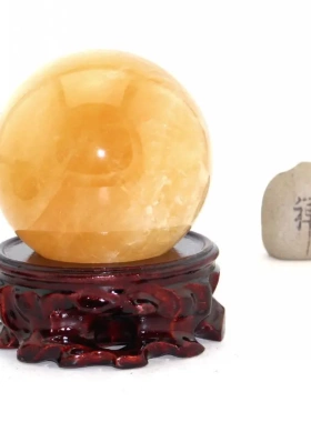 葫芦水晶球底座球形摆件圆球底托