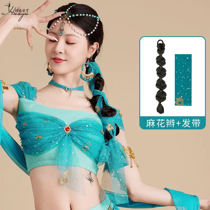 假发麻花辫发带女长发高马尾假