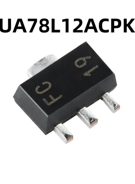 UA78L12ACPK SOT-89-3 原装正品 贴片12V 100mA 线性稳压器芯片