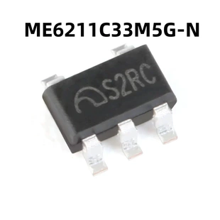 50只 ME6211C33M5G-N SOT23-5 原装3.3V0.5A低压差线性稳压器芯片