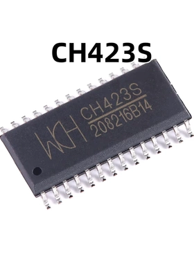 CH423S SOP-28 原装正品两线远程I/O扩展芯片