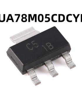 UA78M05CDCYR SOT-223-4 原装正品 5V 500mA 线性稳压器芯片