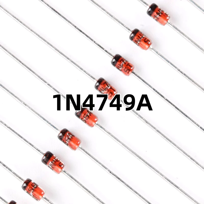 （100只）1N4749A DO-41 24V/1W 原装正品 直插稳压二极管