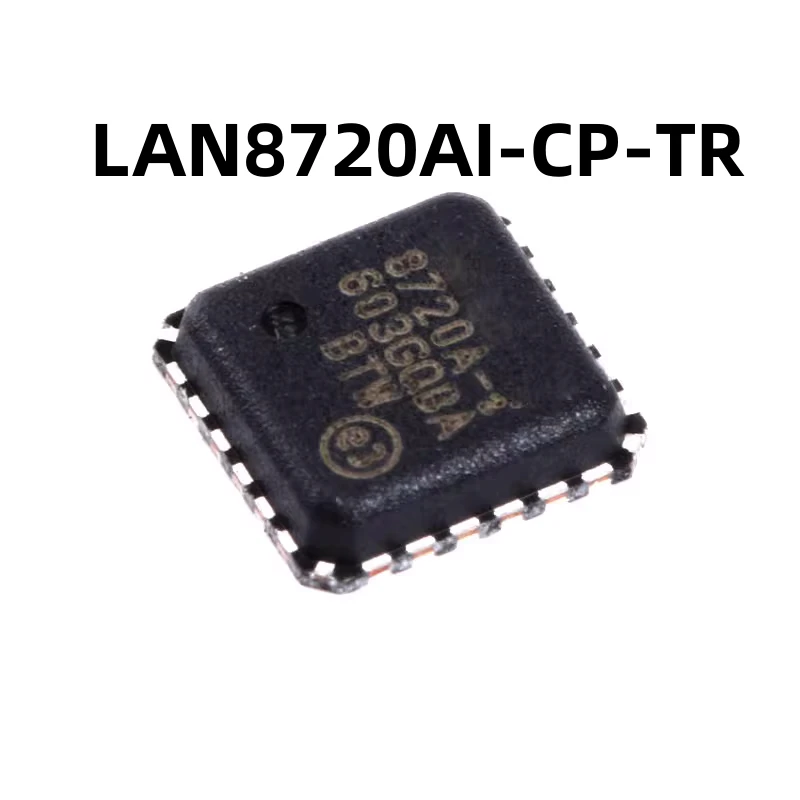 LAN8720AI-CP-TR QFN-24 原装正品 贴片以太网收发器IC芯片