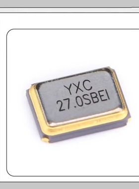 50只3225无源晶振/YSX321SL 27MHz 20ppm 20pF X322527MSB4SI 4脚