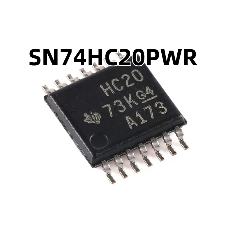 SN74HC20PWR TSSOP-14 双路4输入正与非门原装正品 芯片