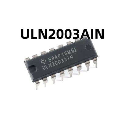 ULN2003AIN PDIP-16 原装正品 7通道达林顿晶体管阵列芯片